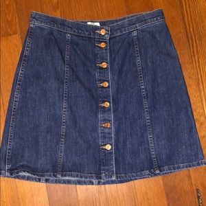 JCrew Jean Denim Skirt